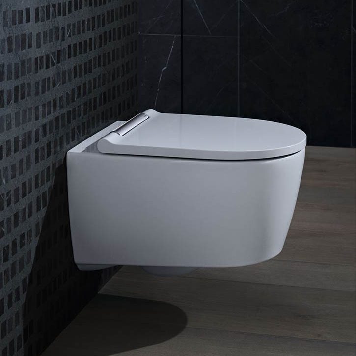 Wanhängendes WC
